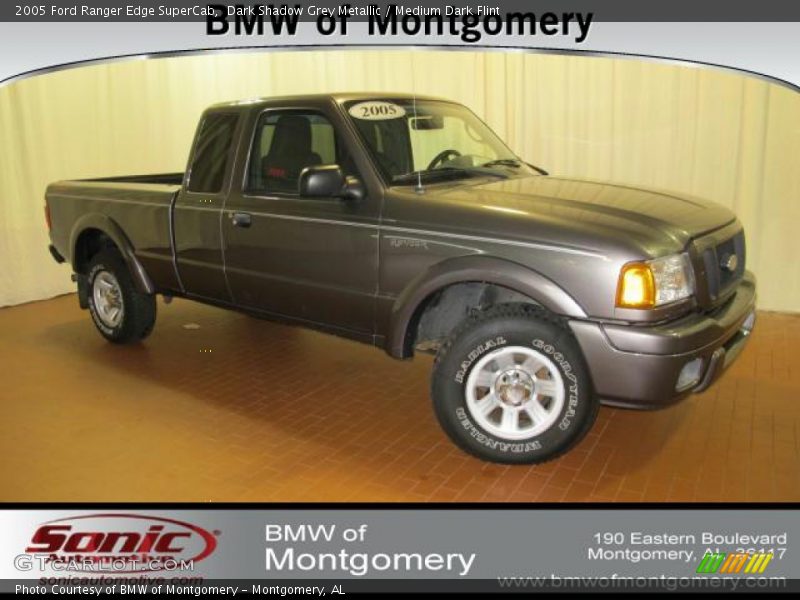 Dark Shadow Grey Metallic / Medium Dark Flint 2005 Ford Ranger Edge SuperCab