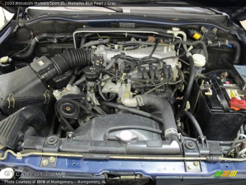  2003 Montero Sport ES Engine - 3.0 Liter SOHC 24-Valve V6