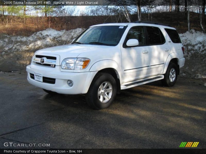 Natural White / Light Charcoal 2006 Toyota Sequoia SR5 4WD