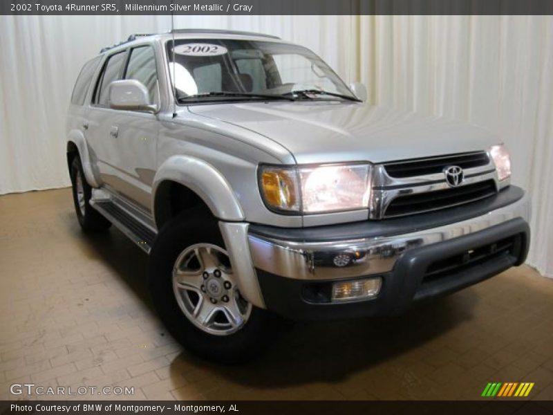 Millennium Silver Metallic / Gray 2002 Toyota 4Runner SR5