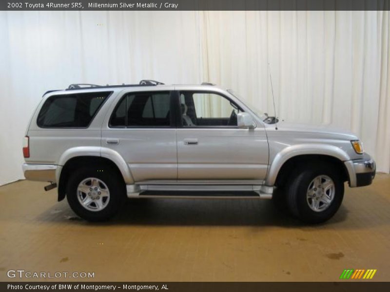 Millennium Silver Metallic / Gray 2002 Toyota 4Runner SR5