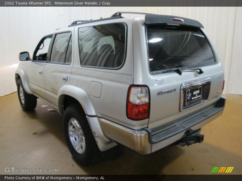 Millennium Silver Metallic / Gray 2002 Toyota 4Runner SR5