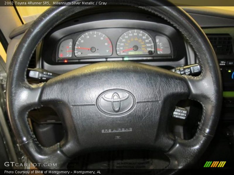 Millennium Silver Metallic / Gray 2002 Toyota 4Runner SR5