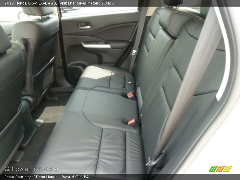 Alabaster Silver Metallic / Black 2012 Honda CR-V EX-L 4WD
