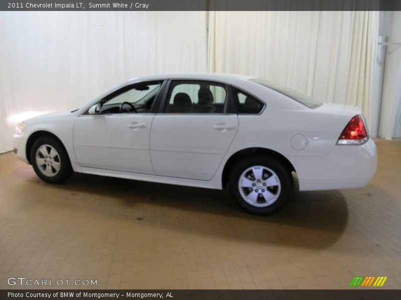Summit White / Gray 2011 Chevrolet Impala LT