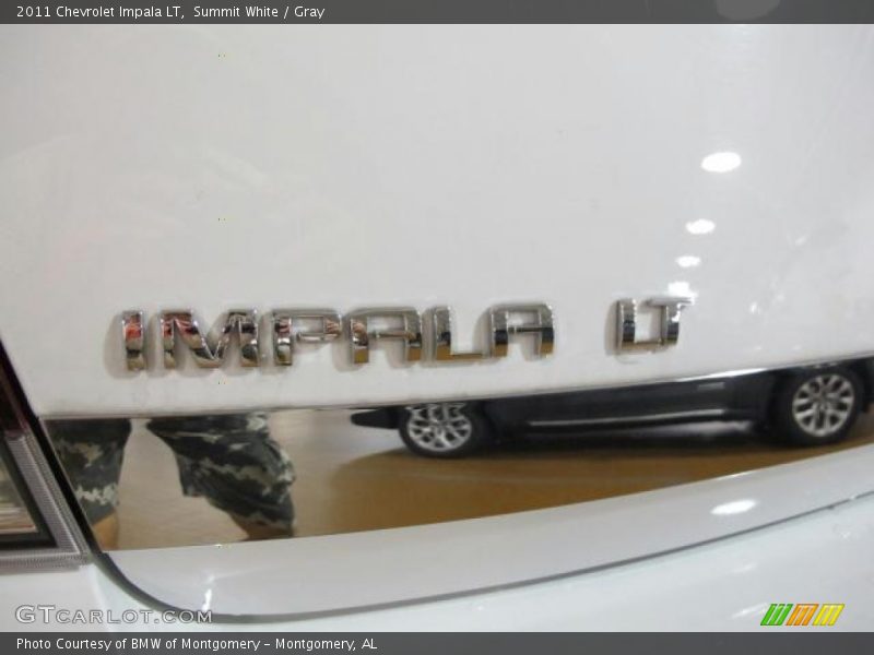 Summit White / Gray 2011 Chevrolet Impala LT