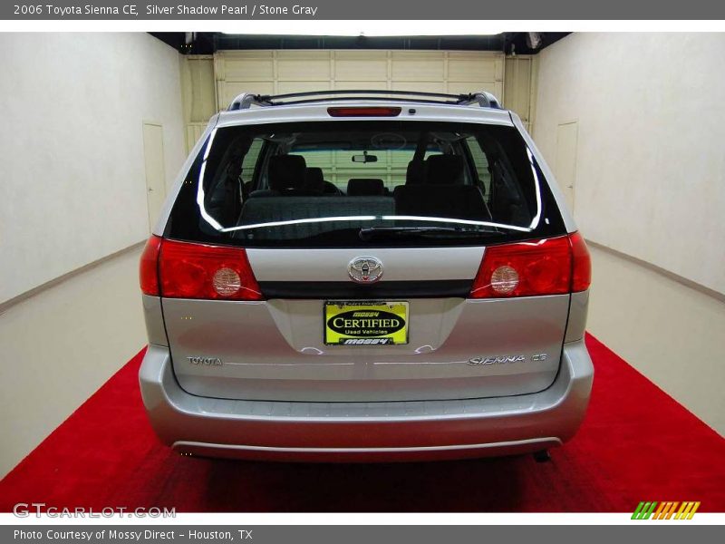 Silver Shadow Pearl / Stone Gray 2006 Toyota Sienna CE
