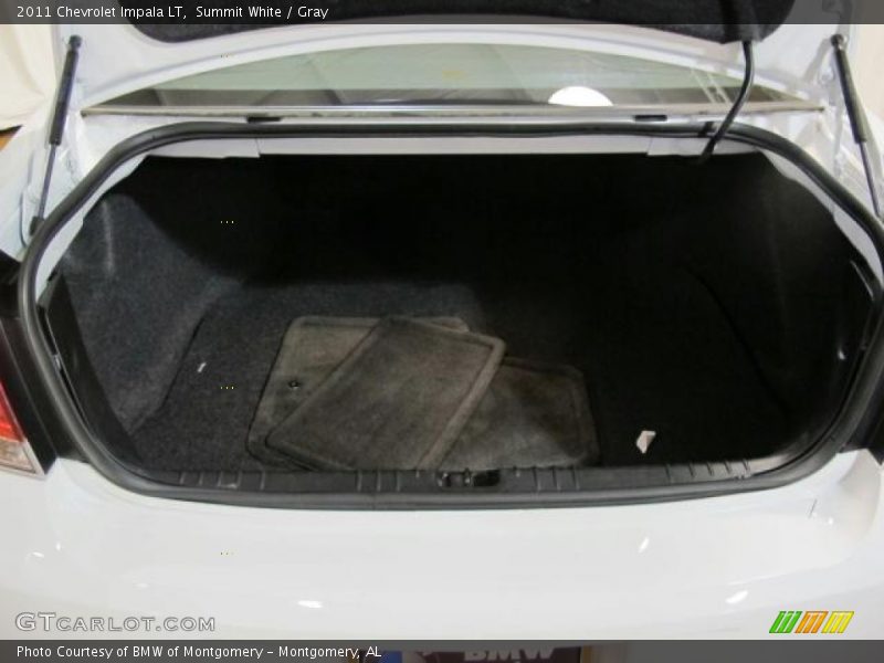 Summit White / Gray 2011 Chevrolet Impala LT