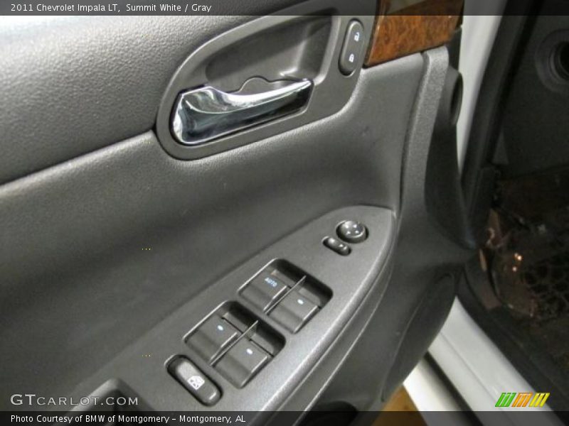 Summit White / Gray 2011 Chevrolet Impala LT