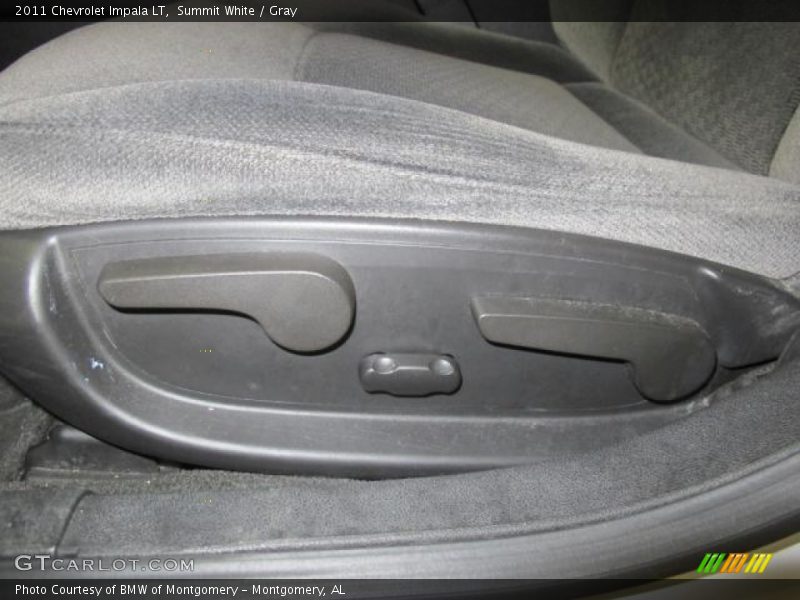 Summit White / Gray 2011 Chevrolet Impala LT