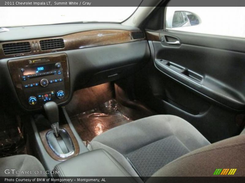 Summit White / Gray 2011 Chevrolet Impala LT