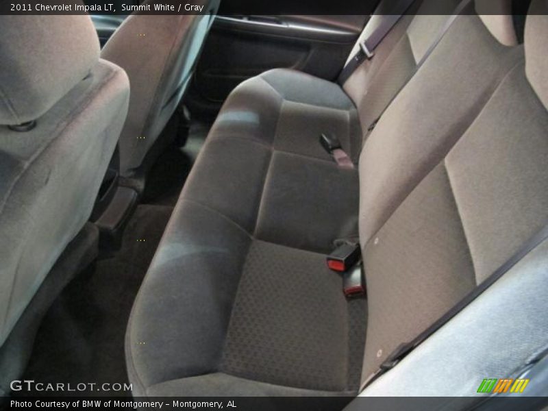 Summit White / Gray 2011 Chevrolet Impala LT