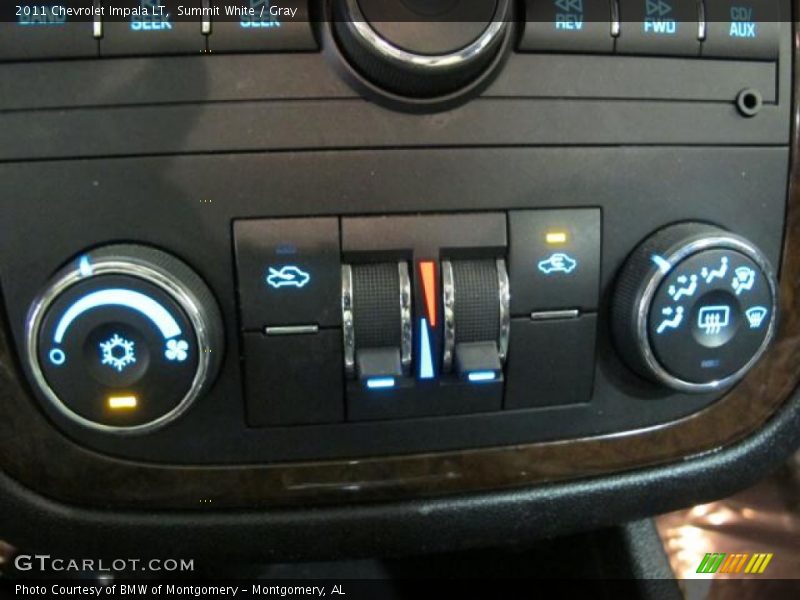 Summit White / Gray 2011 Chevrolet Impala LT