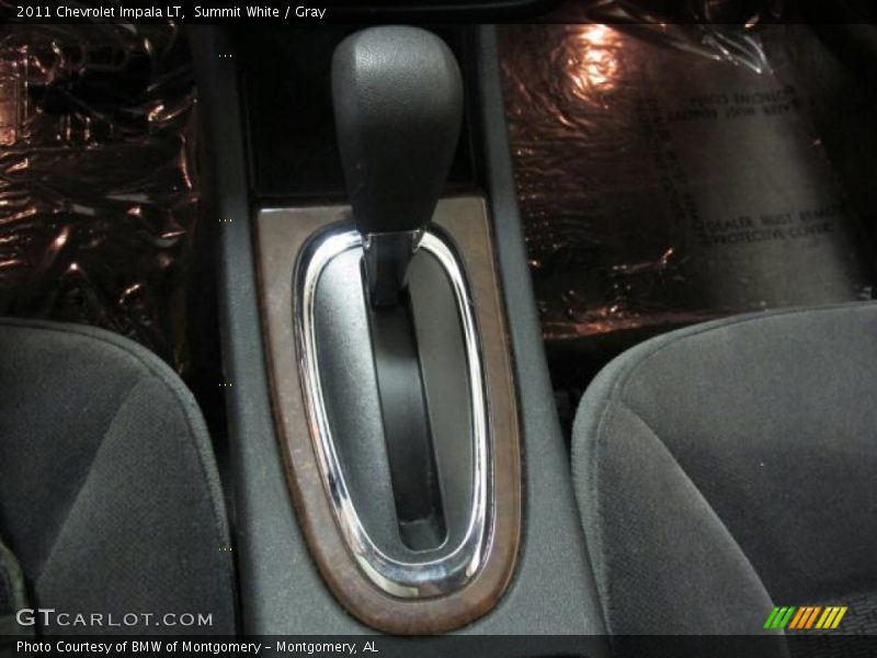 Summit White / Gray 2011 Chevrolet Impala LT