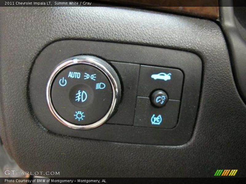 Summit White / Gray 2011 Chevrolet Impala LT