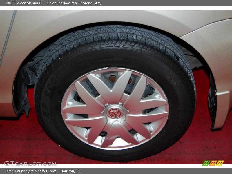 Silver Shadow Pearl / Stone Gray 2006 Toyota Sienna CE