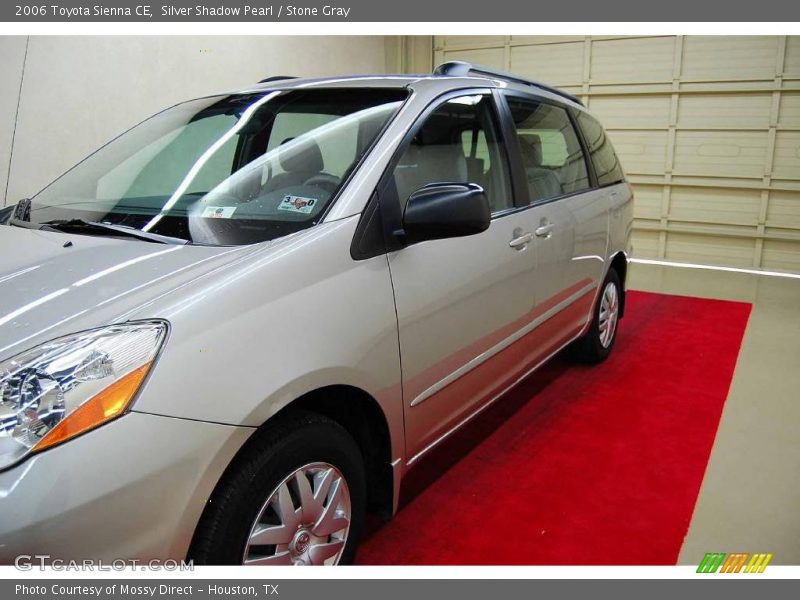 Silver Shadow Pearl / Stone Gray 2006 Toyota Sienna CE