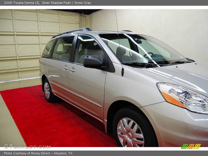 Silver Shadow Pearl / Stone Gray 2006 Toyota Sienna CE