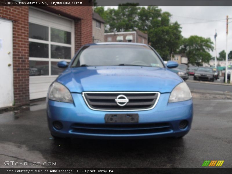 Crystal Blue / Frost 2003 Nissan Altima 2.5 S