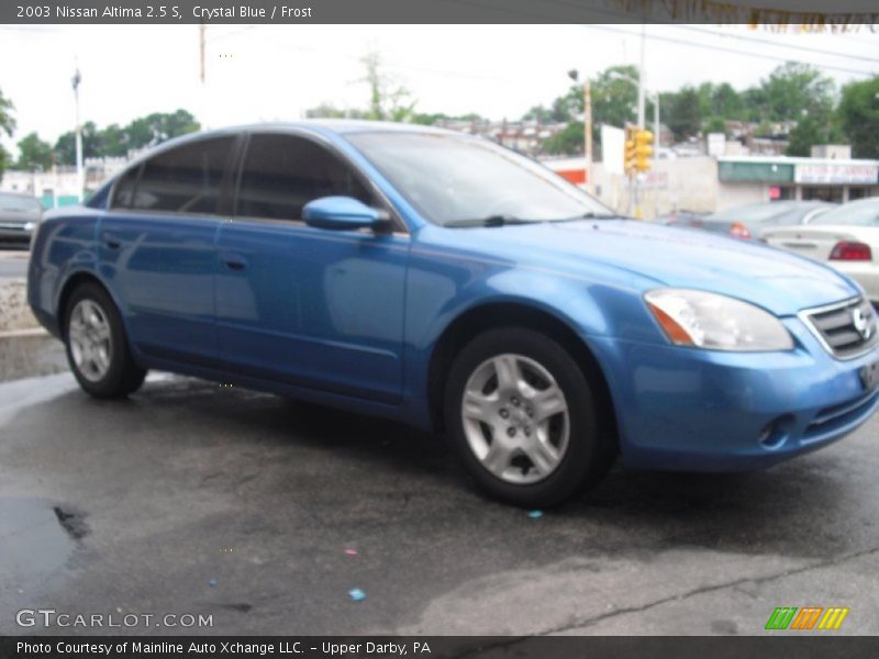 Crystal Blue / Frost 2003 Nissan Altima 2.5 S
