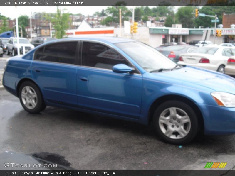 Crystal Blue / Frost 2003 Nissan Altima 2.5 S