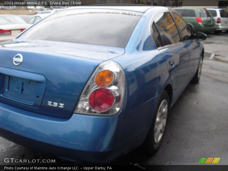 Crystal Blue / Frost 2003 Nissan Altima 2.5 S