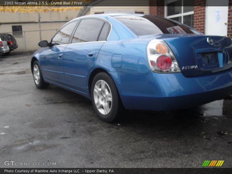 Crystal Blue / Frost 2003 Nissan Altima 2.5 S