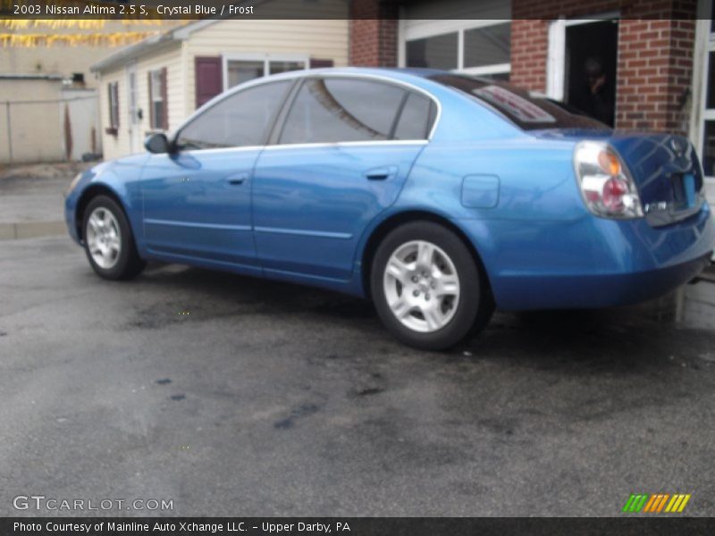 Crystal Blue / Frost 2003 Nissan Altima 2.5 S