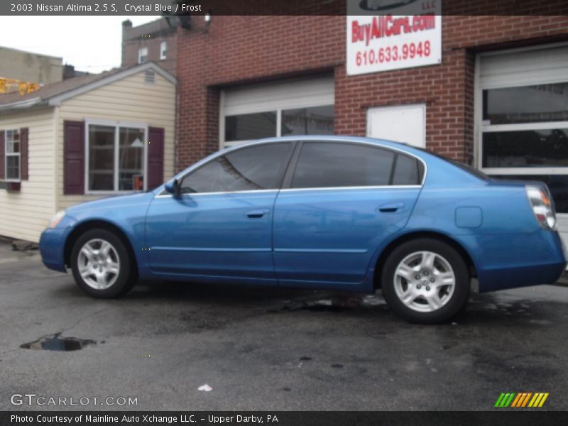 Crystal Blue / Frost 2003 Nissan Altima 2.5 S