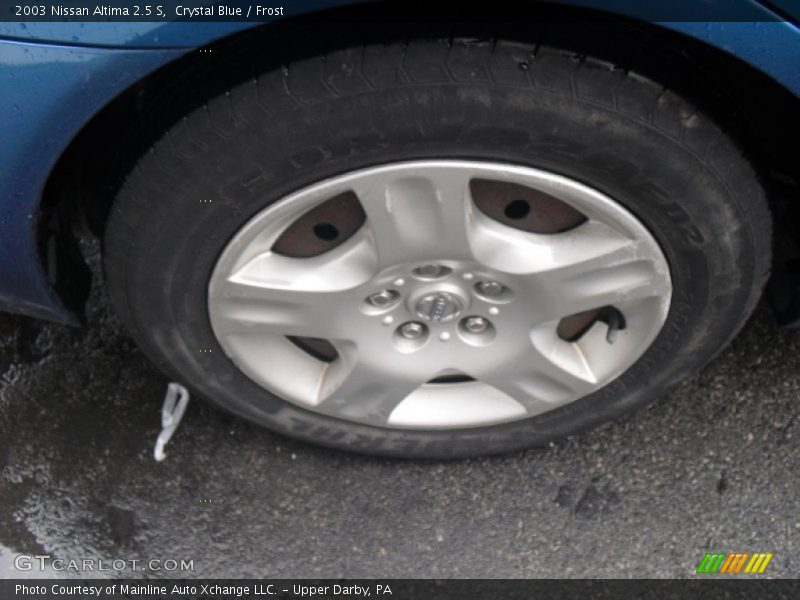 Crystal Blue / Frost 2003 Nissan Altima 2.5 S