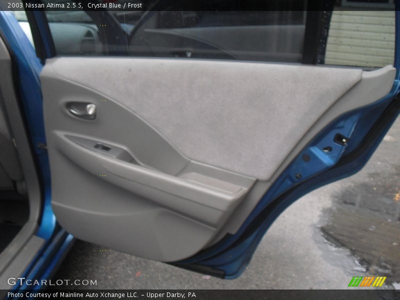 Crystal Blue / Frost 2003 Nissan Altima 2.5 S