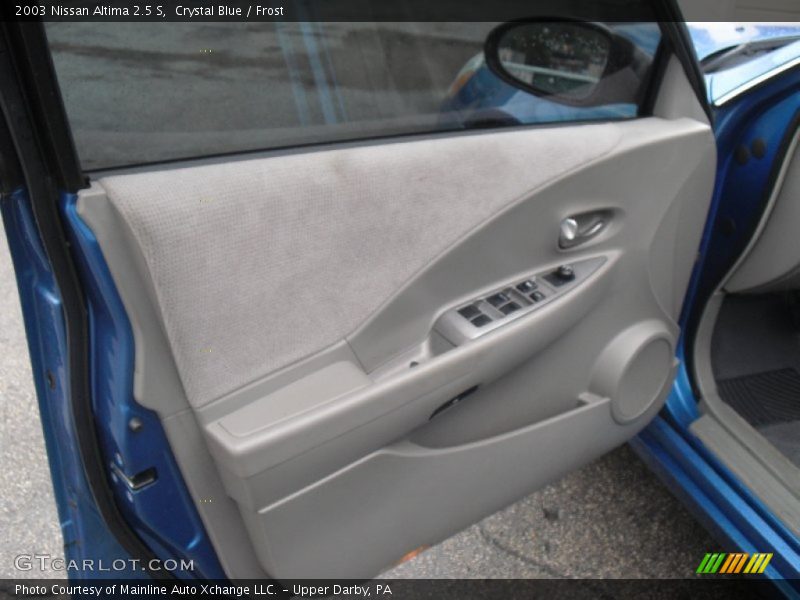 Crystal Blue / Frost 2003 Nissan Altima 2.5 S