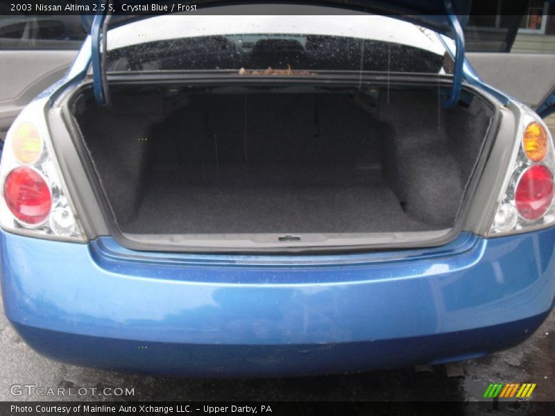 Crystal Blue / Frost 2003 Nissan Altima 2.5 S