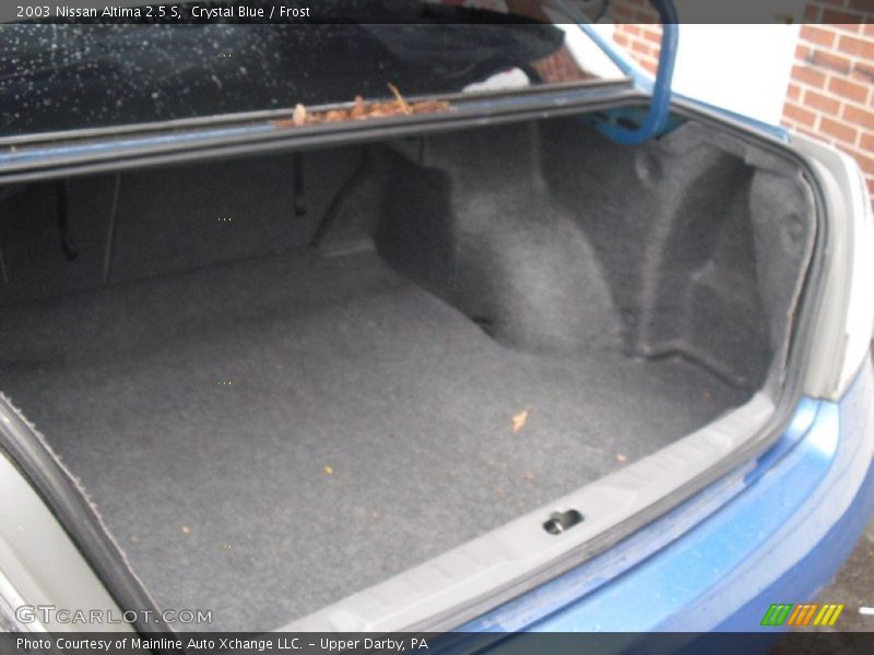 Crystal Blue / Frost 2003 Nissan Altima 2.5 S