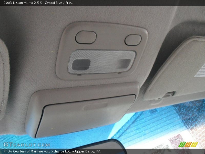 Crystal Blue / Frost 2003 Nissan Altima 2.5 S