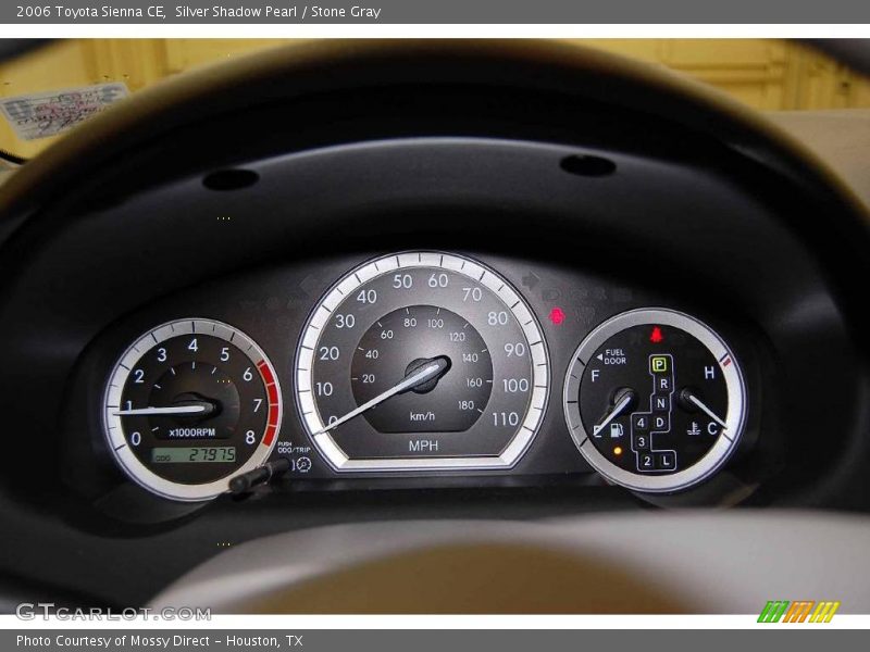 Silver Shadow Pearl / Stone Gray 2006 Toyota Sienna CE