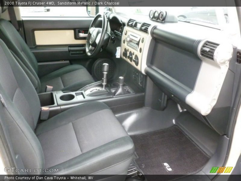 Sandstorm Metallic / Dark Charcoal 2008 Toyota FJ Cruiser 4WD