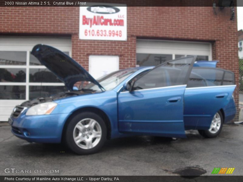 Crystal Blue / Frost 2003 Nissan Altima 2.5 S