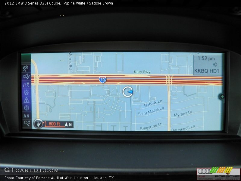 Alpine White / Saddle Brown 2012 BMW 3 Series 335i Coupe