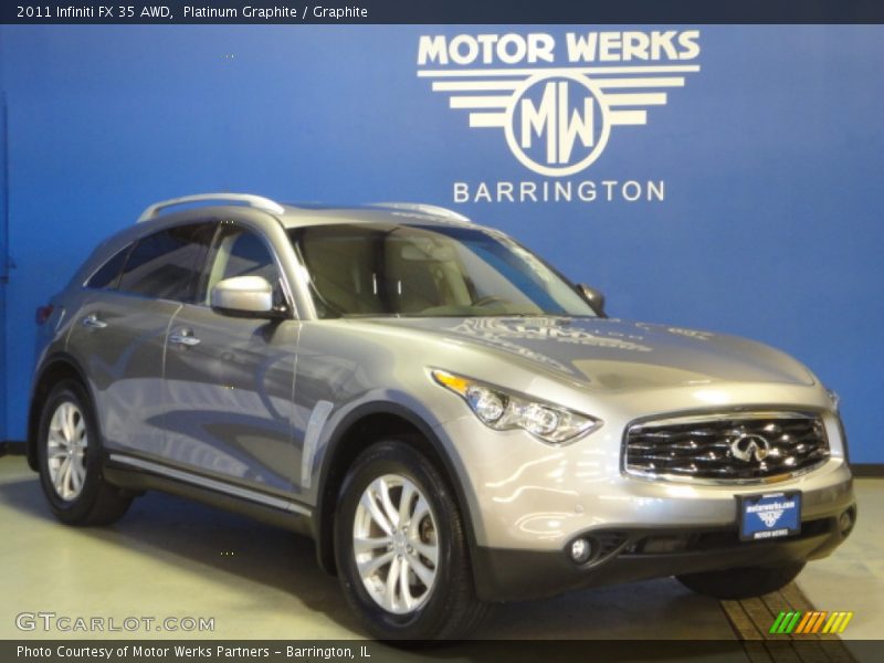 Platinum Graphite / Graphite 2011 Infiniti FX 35 AWD