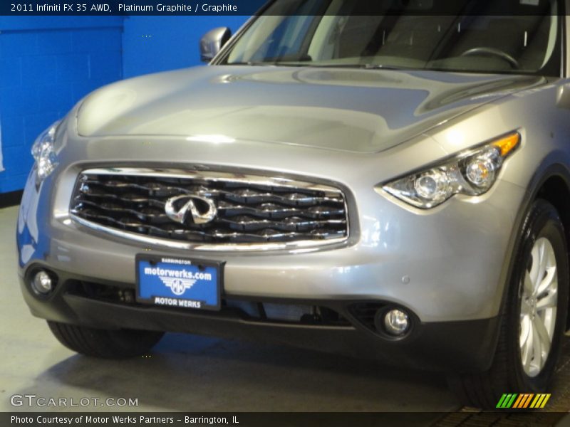 Platinum Graphite / Graphite 2011 Infiniti FX 35 AWD