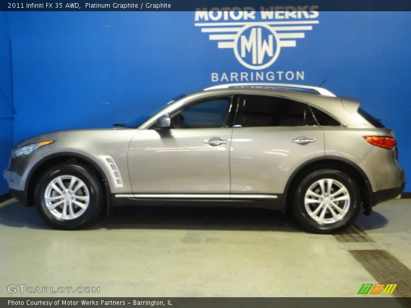 Platinum Graphite / Graphite 2011 Infiniti FX 35 AWD