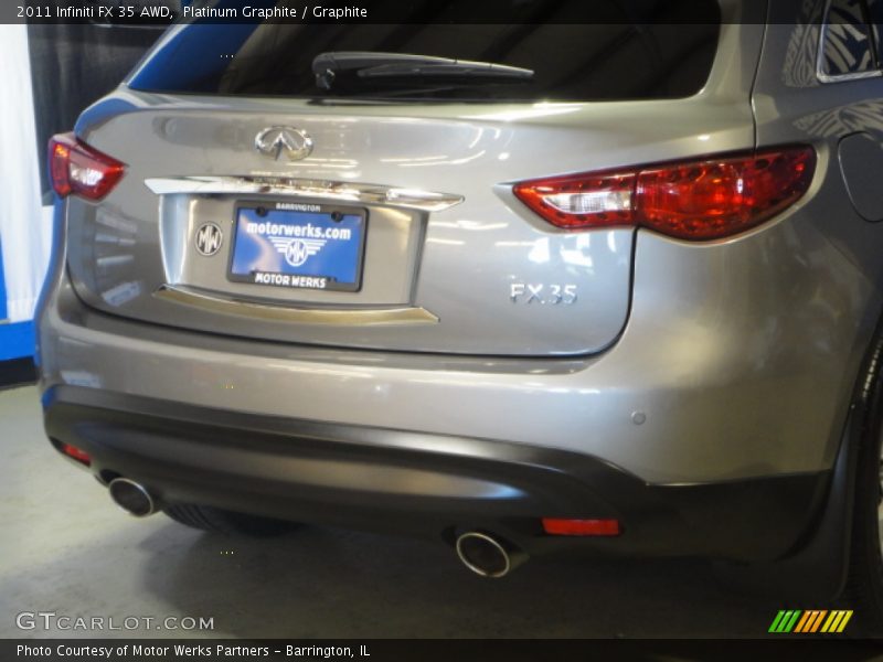 Platinum Graphite / Graphite 2011 Infiniti FX 35 AWD