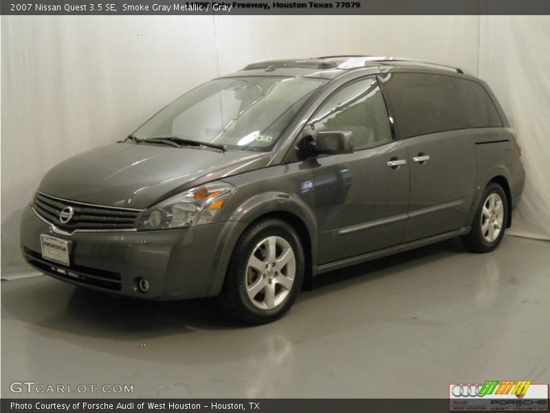 Smoke Gray Metallic / Gray 2007 Nissan Quest 3.5 SE