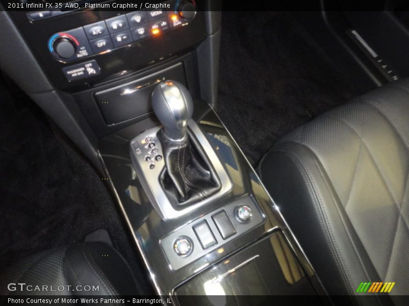 Platinum Graphite / Graphite 2011 Infiniti FX 35 AWD