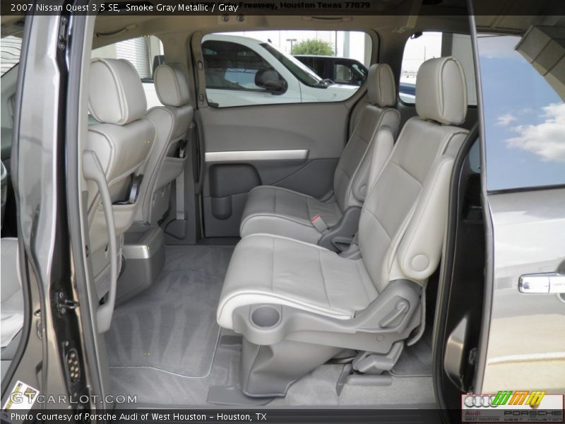 Smoke Gray Metallic / Gray 2007 Nissan Quest 3.5 SE