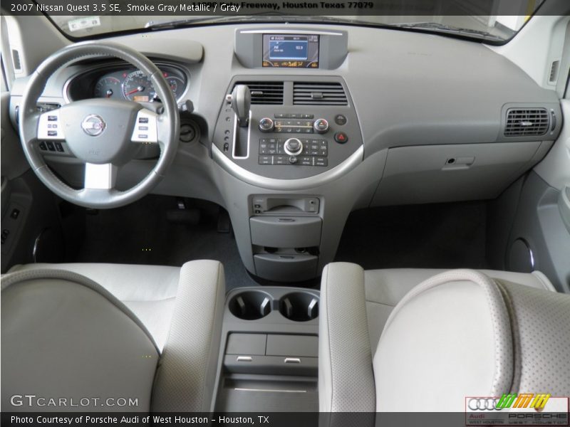 Smoke Gray Metallic / Gray 2007 Nissan Quest 3.5 SE