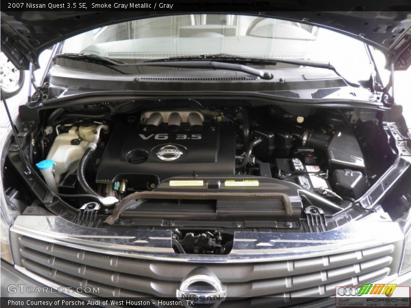 Smoke Gray Metallic / Gray 2007 Nissan Quest 3.5 SE