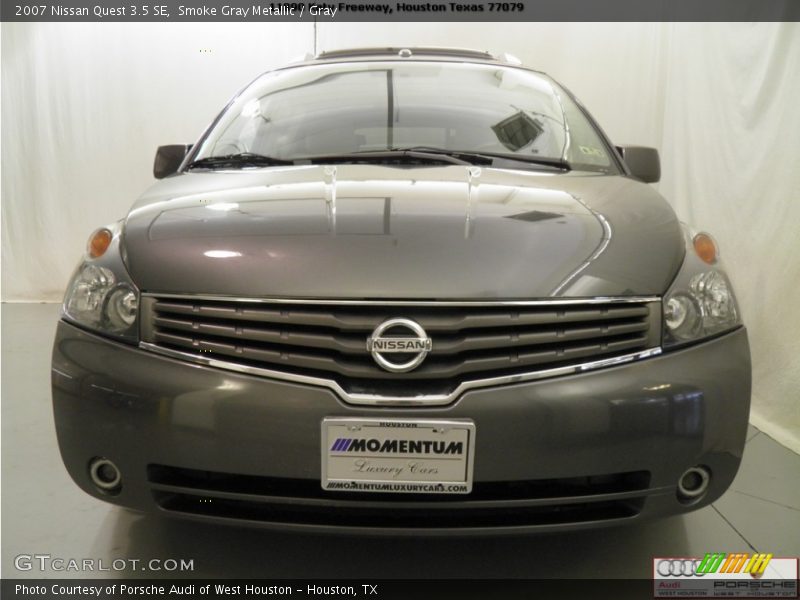 Smoke Gray Metallic / Gray 2007 Nissan Quest 3.5 SE