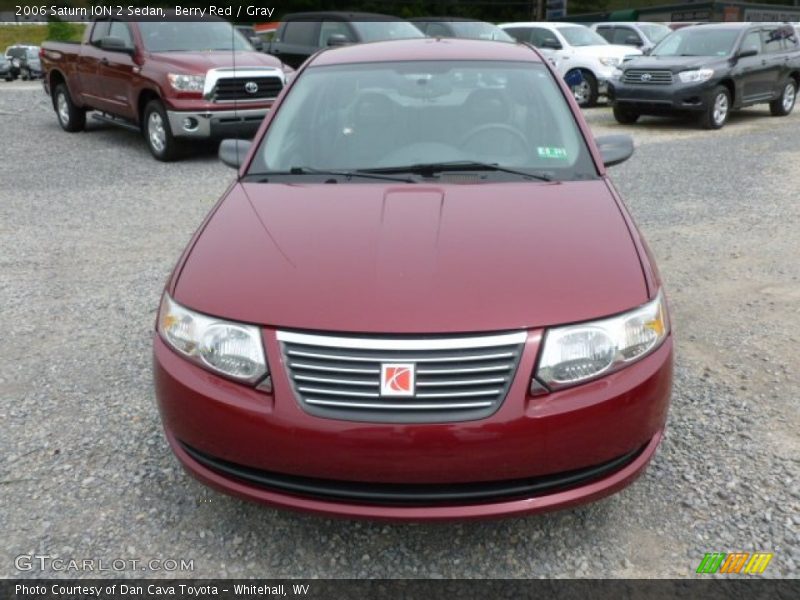 Berry Red / Gray 2006 Saturn ION 2 Sedan